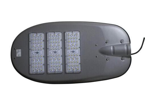 Moderne LED-Straßenlaterne AML-SL2 von vorne betrachtet